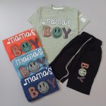 تیشرت و شلوارک گلدوزی BOY کد 312