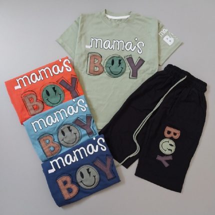 تیشرت و شلوارک گلدوزی BOY کد 312