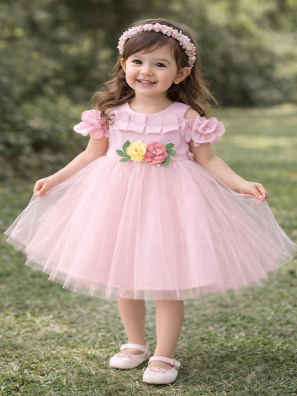 لباس عروس زیبای دخترانه کد 496