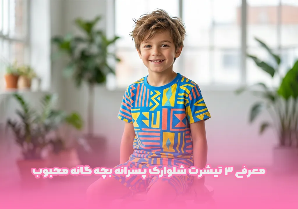 معرفی ۳ تیشرت شلوارک پسرانه بچه گانه محبوب