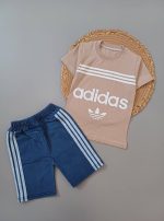 تیشرت شلوارک adidas پسرانه کد 344
