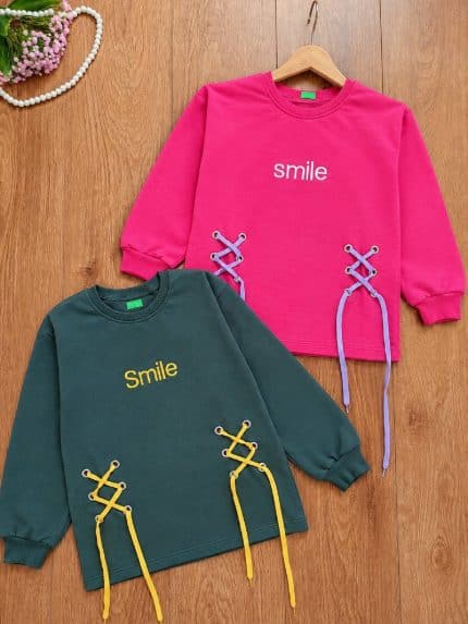 بلوز دخترانه smile کد 658